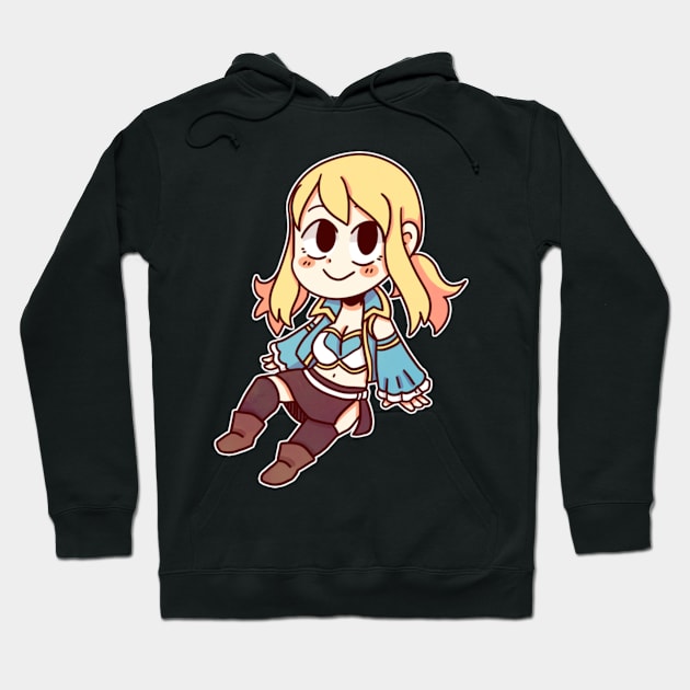 Chibi Lucy Hoodie by Dragnoodles